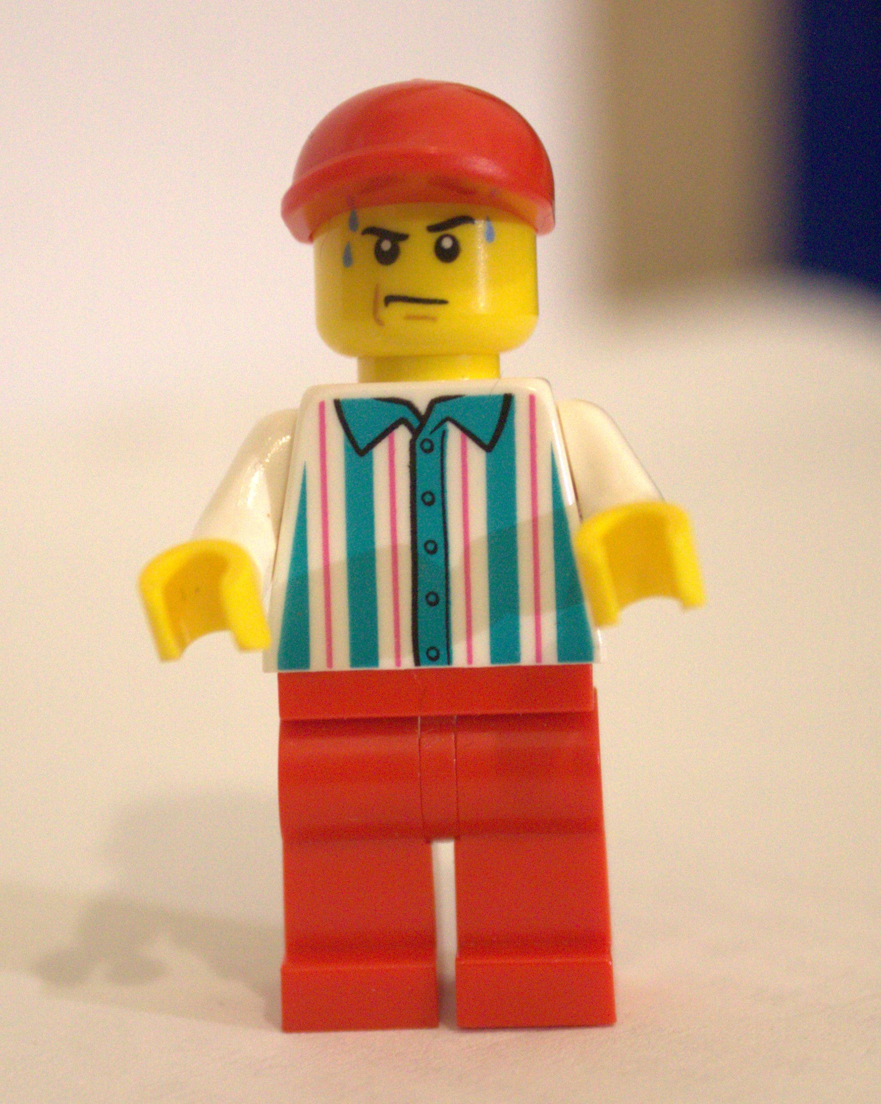 Lego City Figur – Hot-Dog-Verkäufer (cty1434) – Set 60318 – Komplett