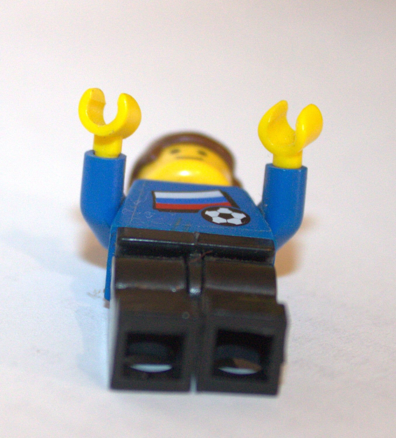 Lego Vintage Fußballspieler Nr. 6 – Russland Trikot (1978) – Komplett