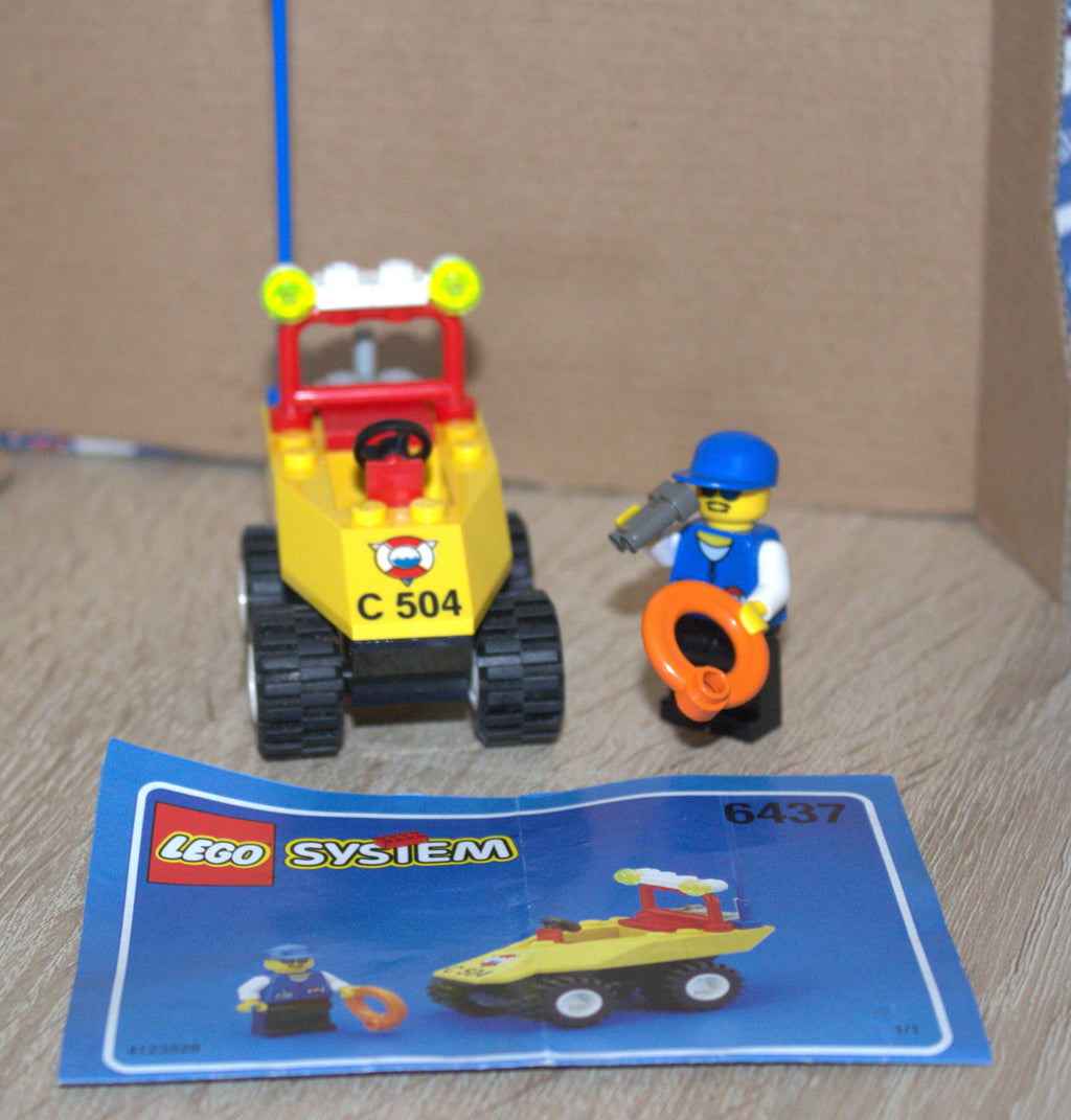LEGO 6437 – Strandbuggy (1999), vollständig mit Bauanleitung