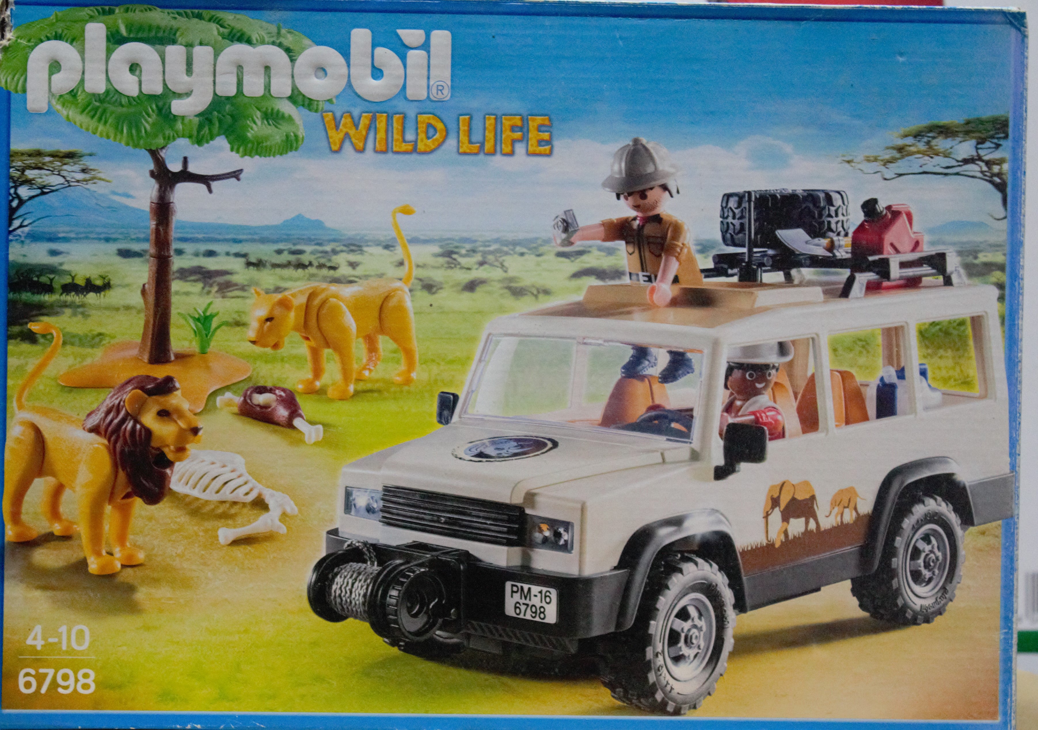 Playmobil 6798 Wild Life Safari Geländewagen – Mit OVP (Karton beschädigt)
