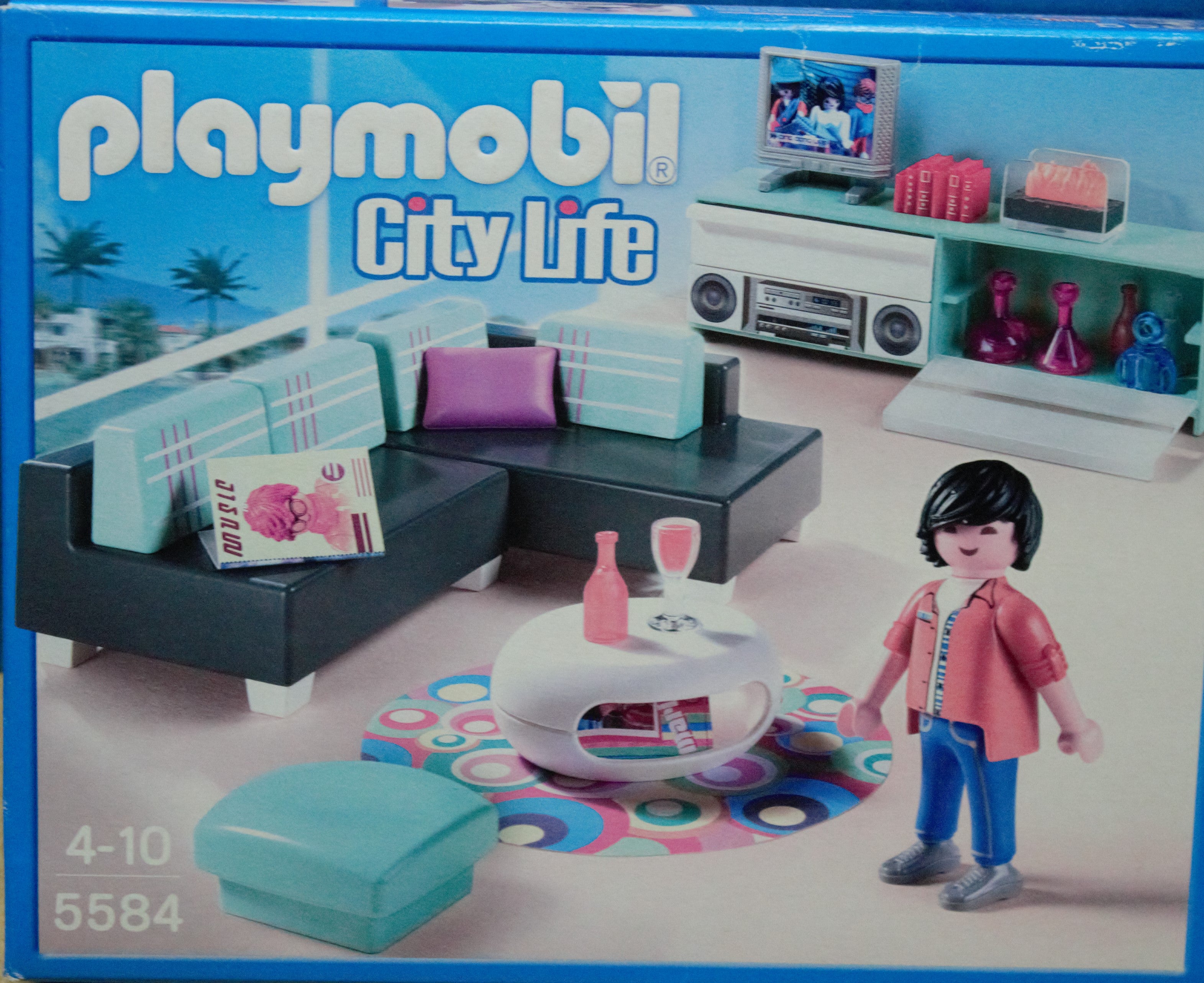Playmobil 5584 City Life Wohnzimmer – Mit OVP