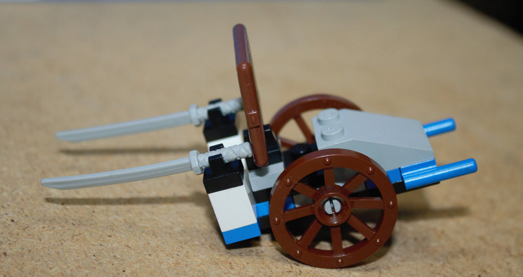Lego System 6086 – Samurai Krieger mit Kanone