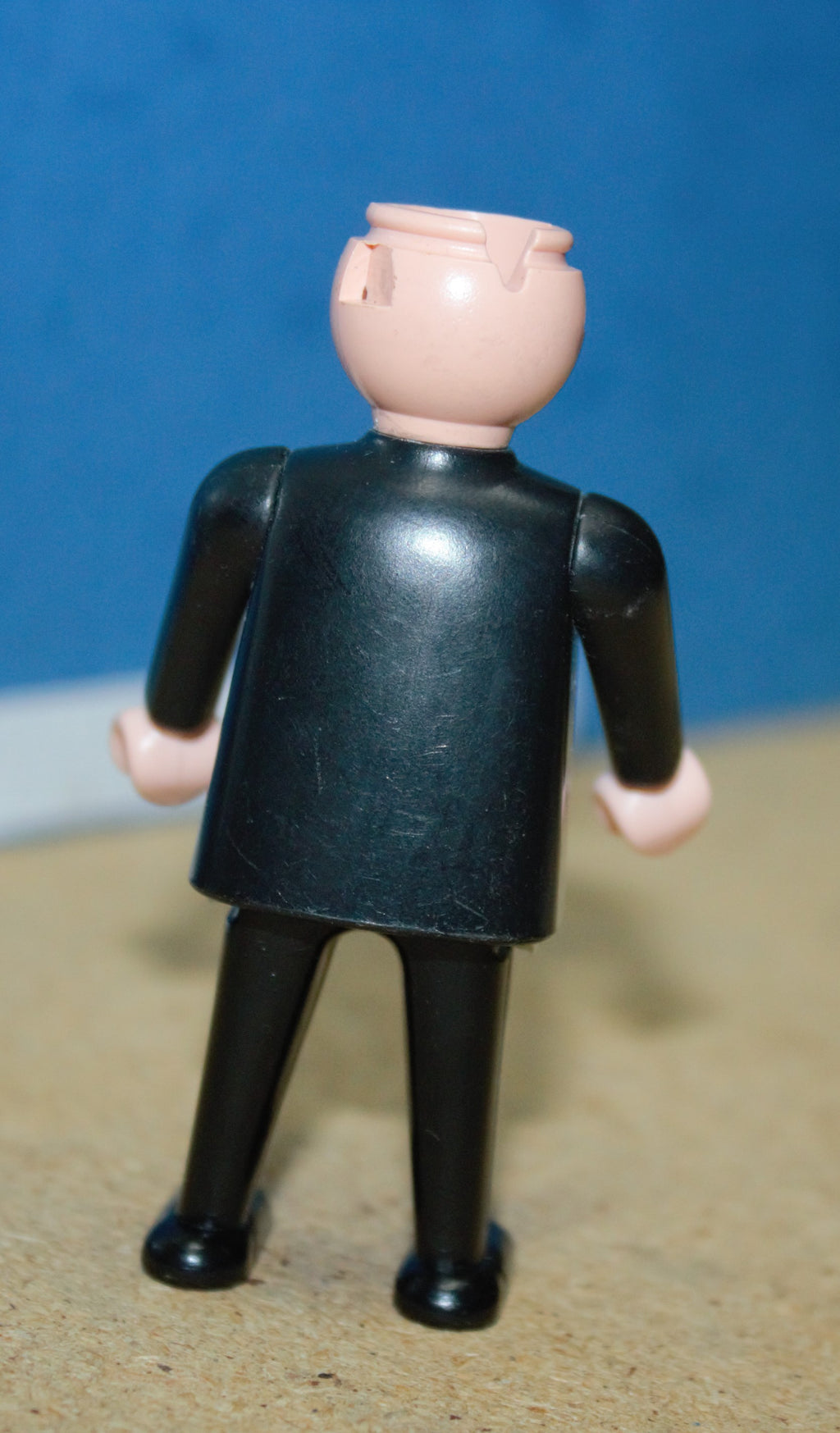 02  Playmobil Figur Mann ohne Haare  – Erstausgabe 1974 (nicht vollständig)