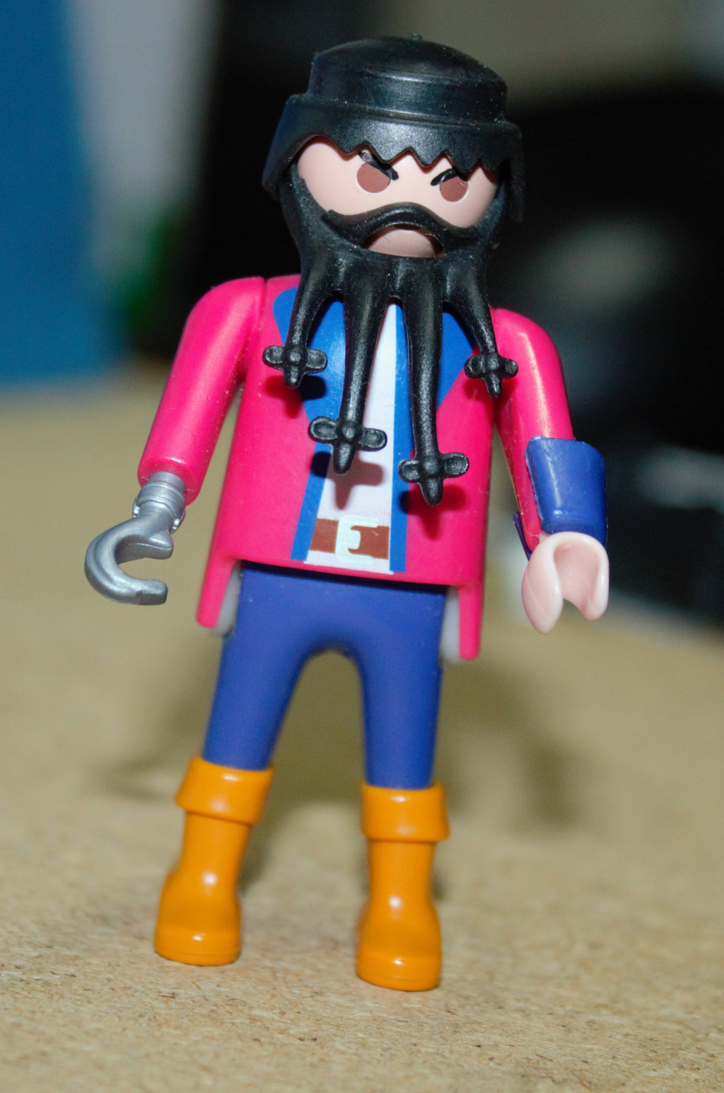 05 Playmobil Piraten-Figur mit Enterhaken (gebraucht)