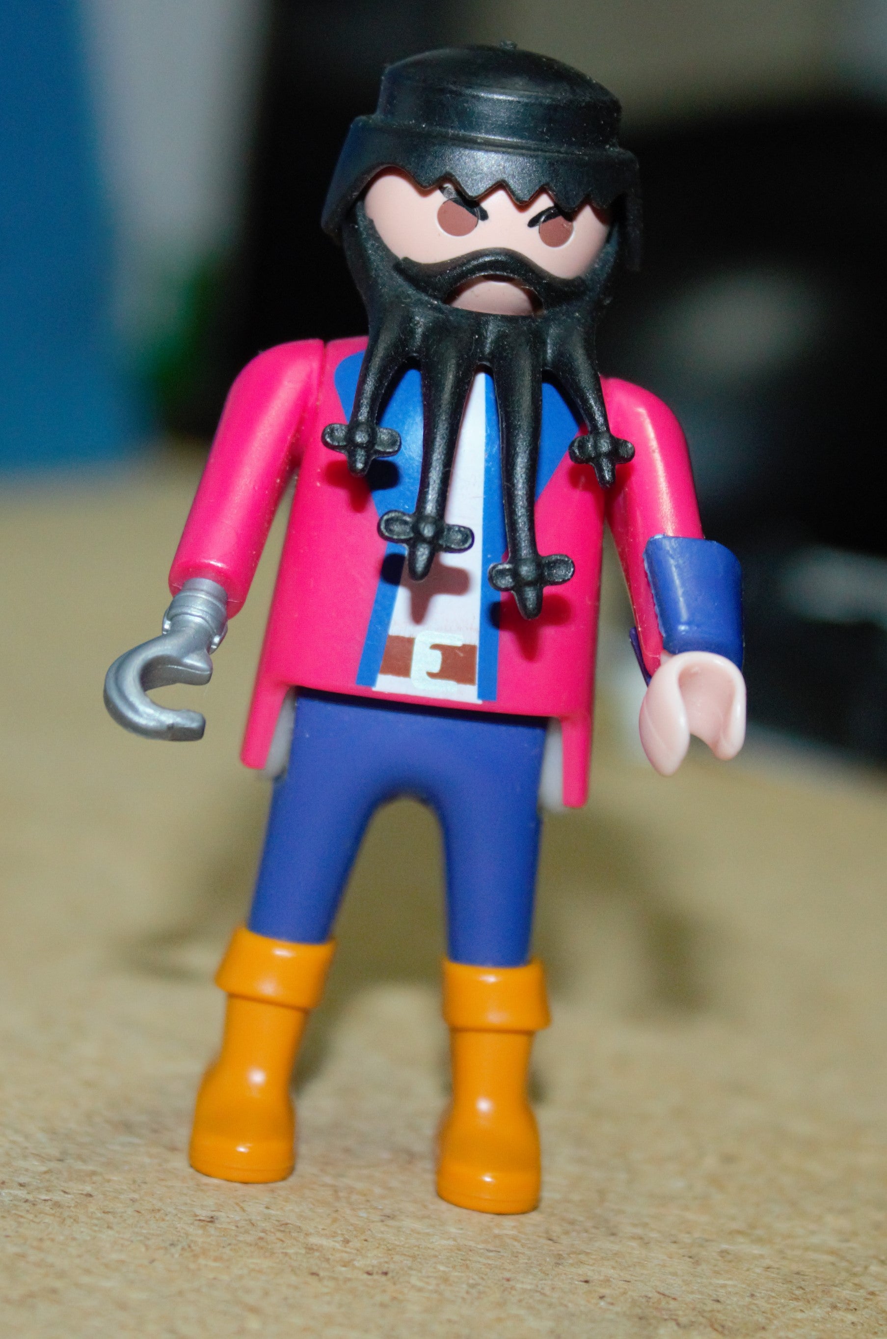 05 Playmobil Piraten-Figur mit Enterhaken (gebraucht)