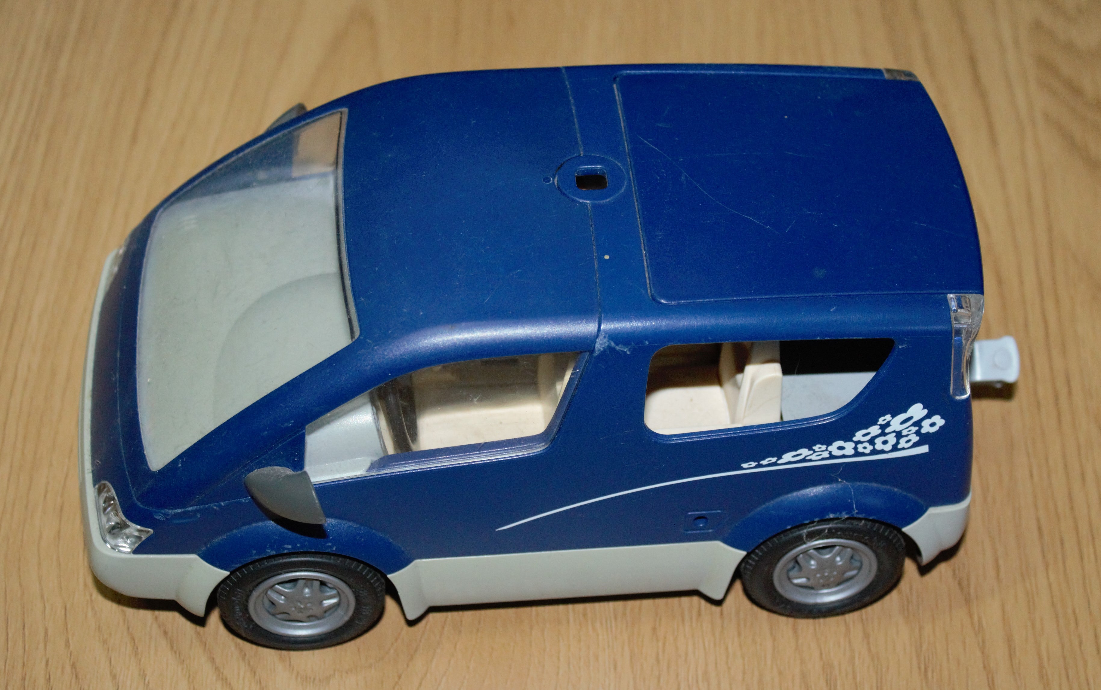 Playmobil 4483 Familien-Van blau – gebraucht, ohne Zubehör