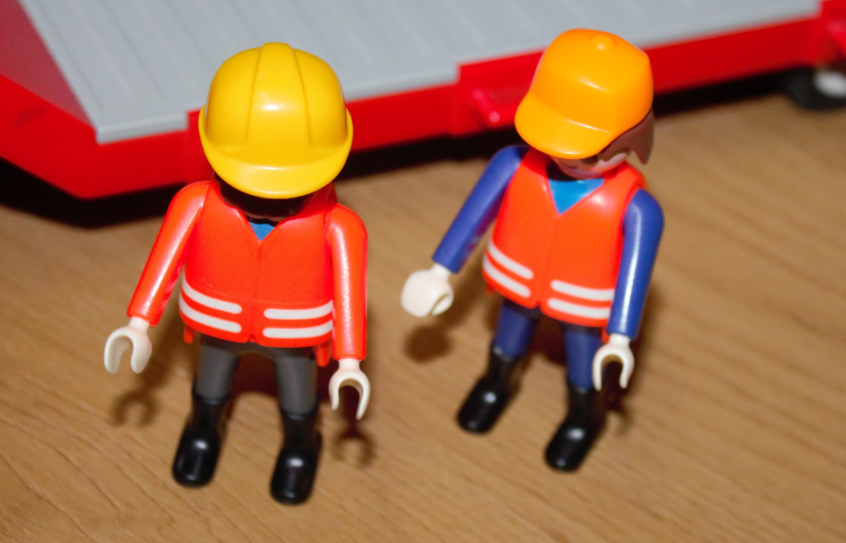 Playmobil 3935 Gigant Tieflader Schwerlasttransporter – gebraucht