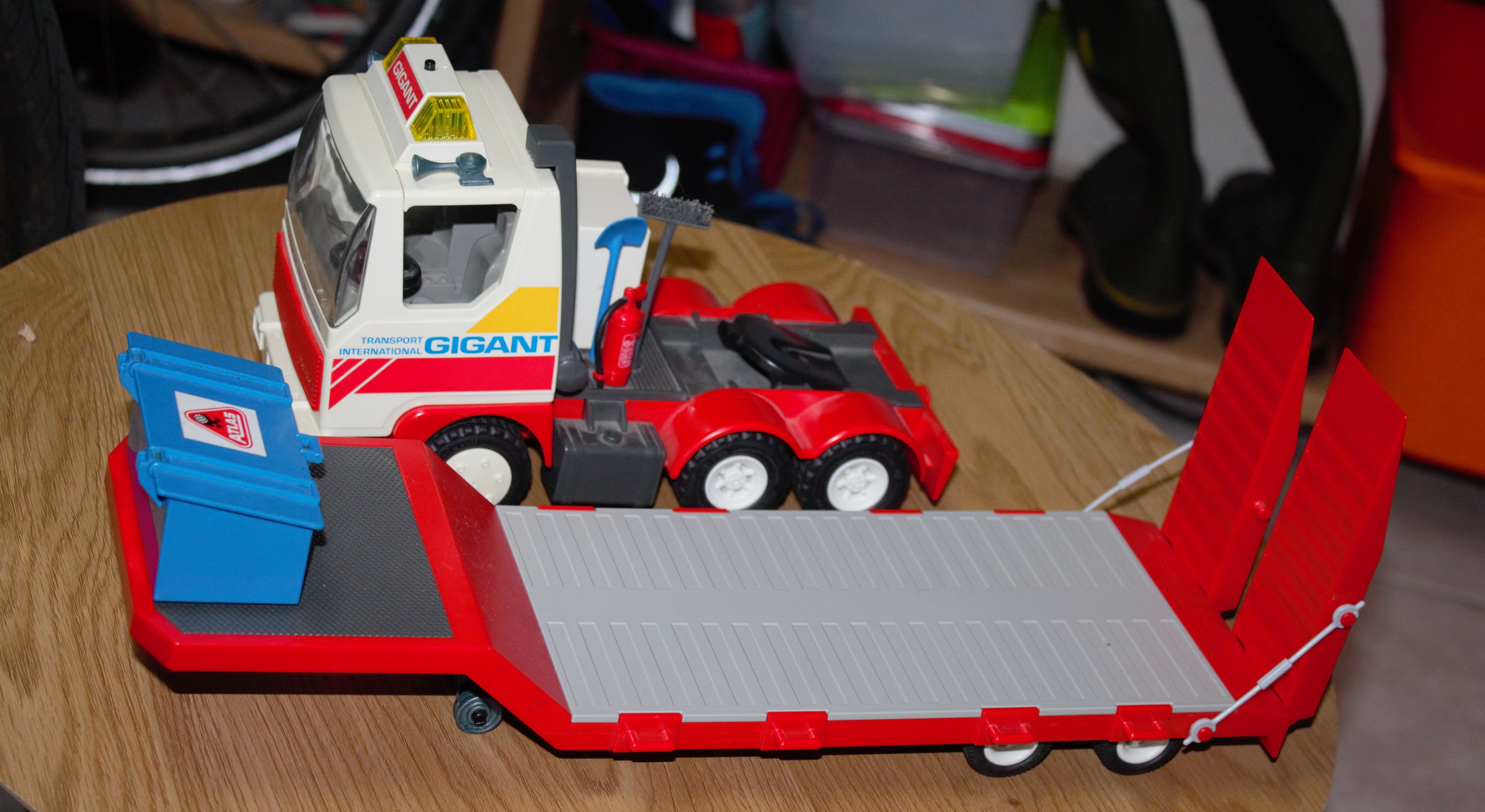 Playmobil 3935 Gigant Tieflader Schwerlasttransporter – gebraucht