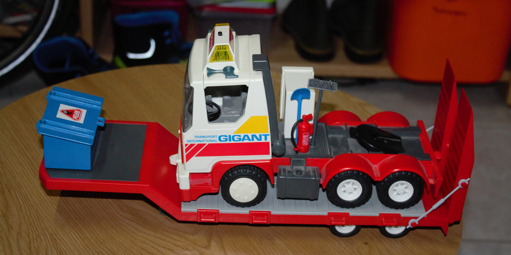 Playmobil 3935 Gigant Tieflader Schwerlasttransporter – gebraucht