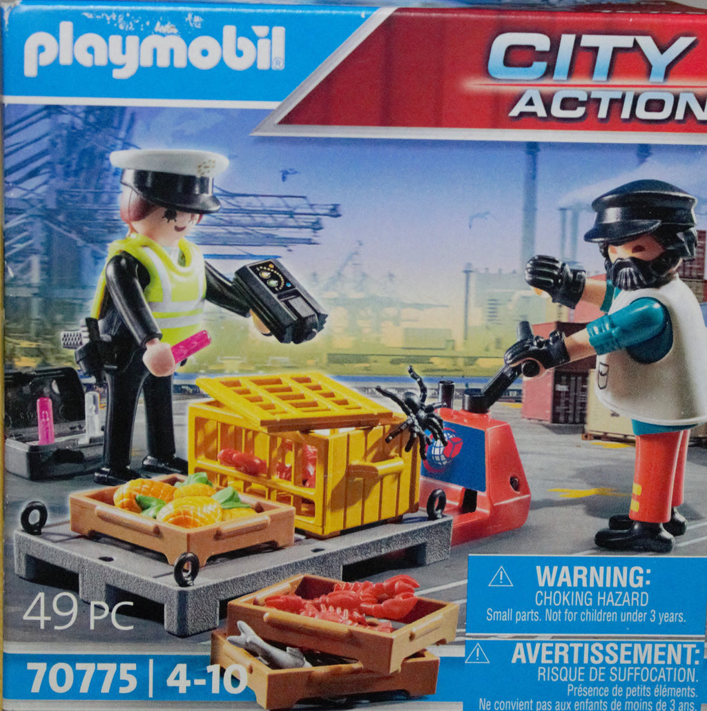 Playmobil 70775 City Action Zollkontrolle – Neuware, OVP
