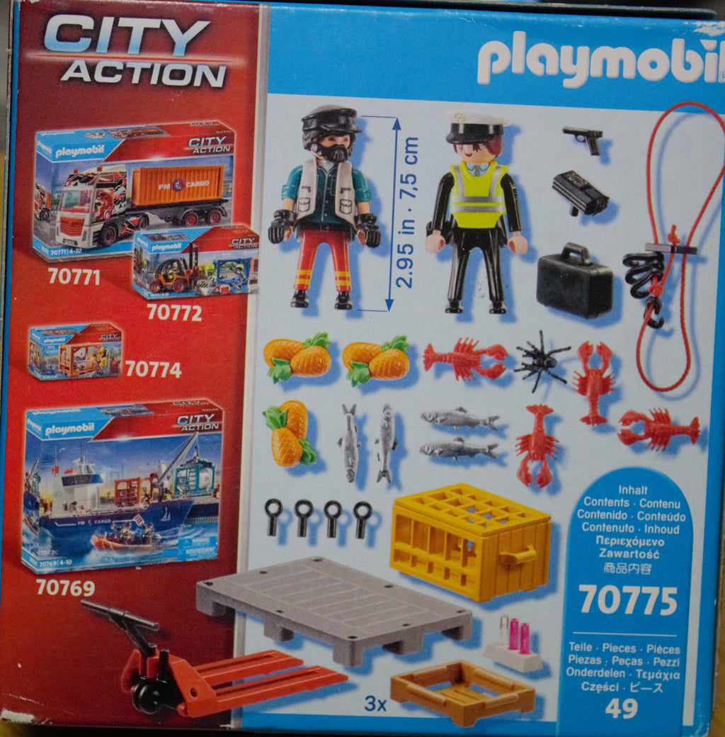 Playmobil 70775 City Action Zollkontrolle – Neuware, OVP