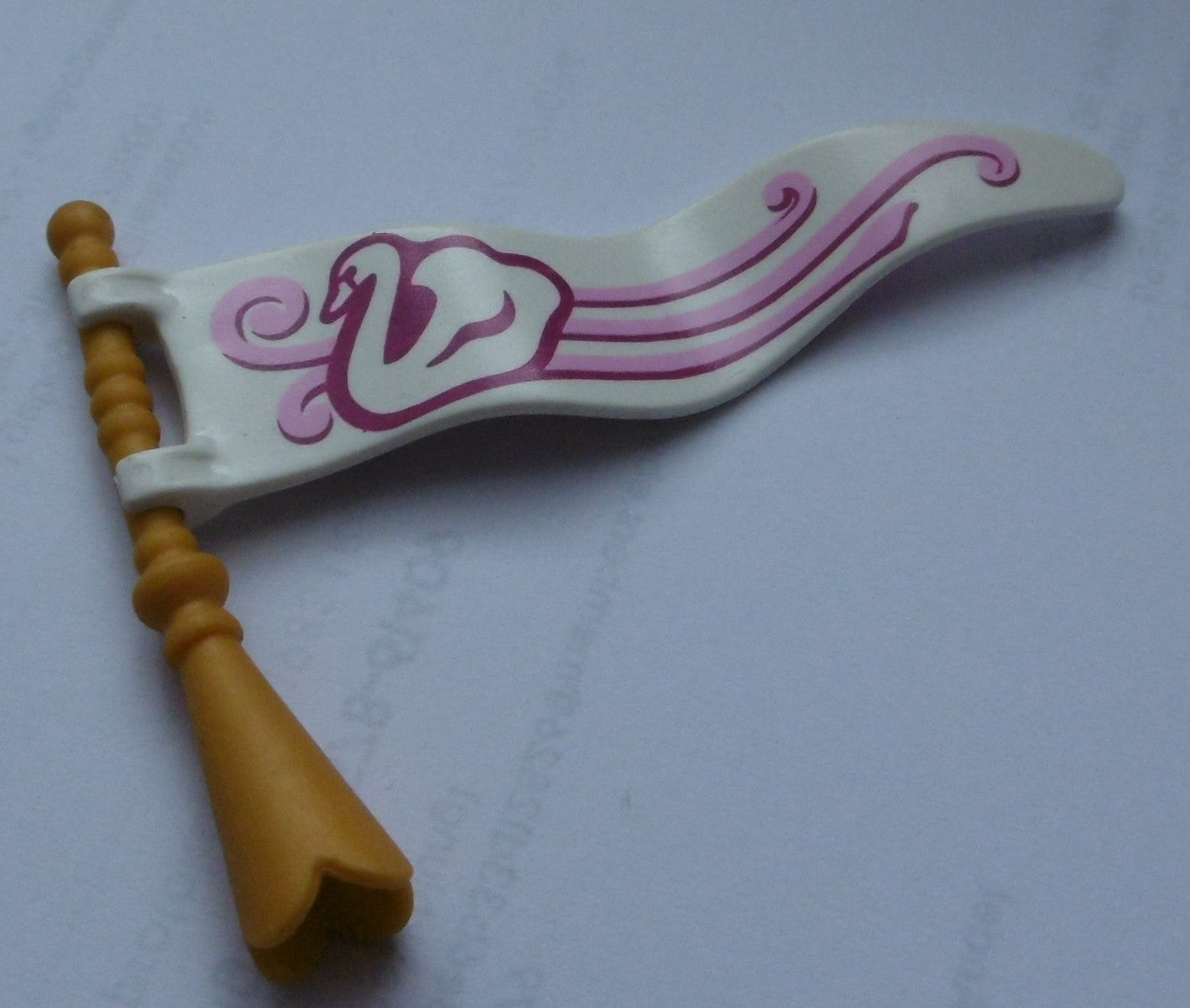 Playmobil Fahne mit Schwan-Motiv Victorian gebraucht