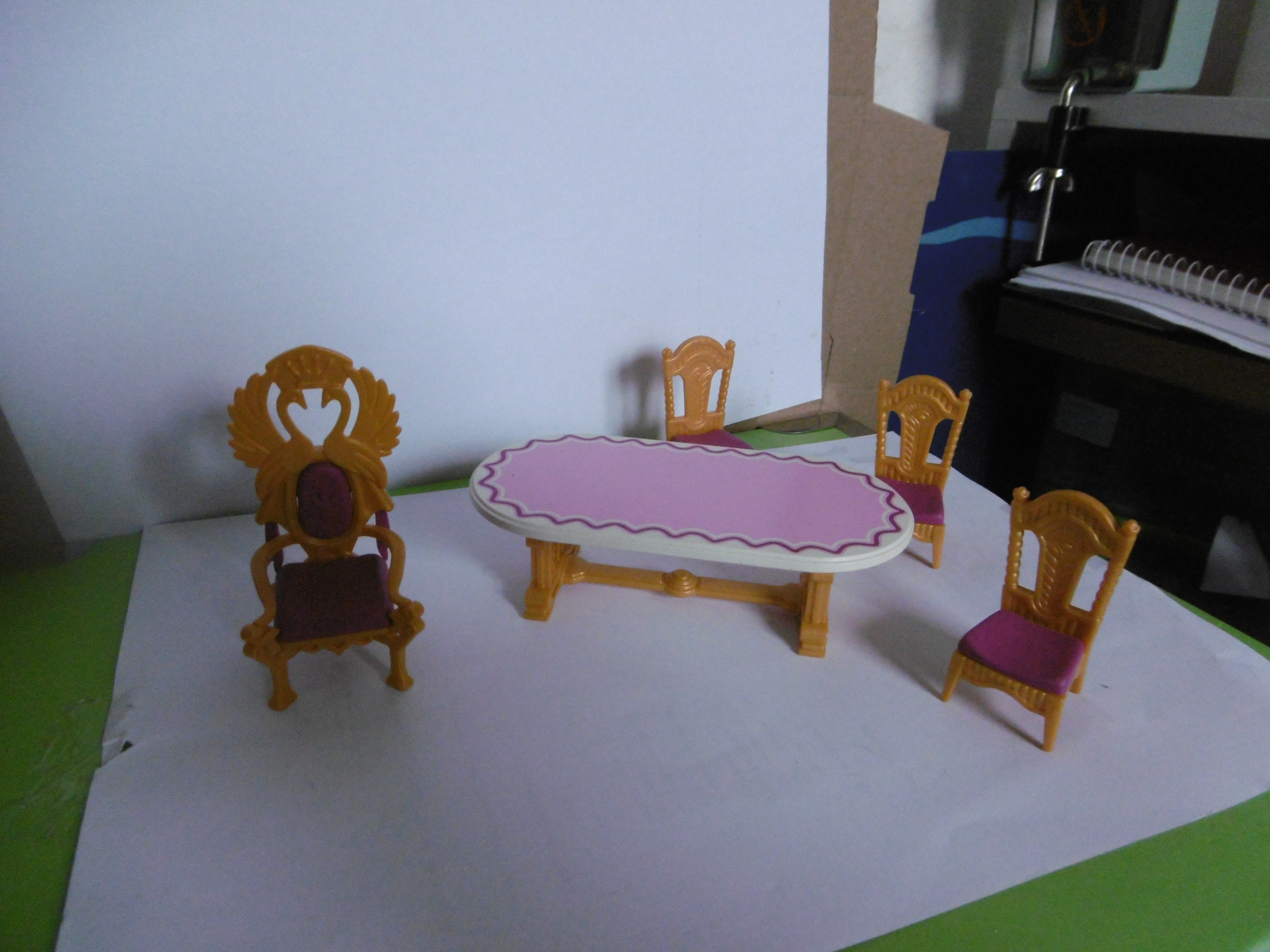 Playmobil Esszimmer-Set Victorian gebraucht (Tisch + 4 Stühle)